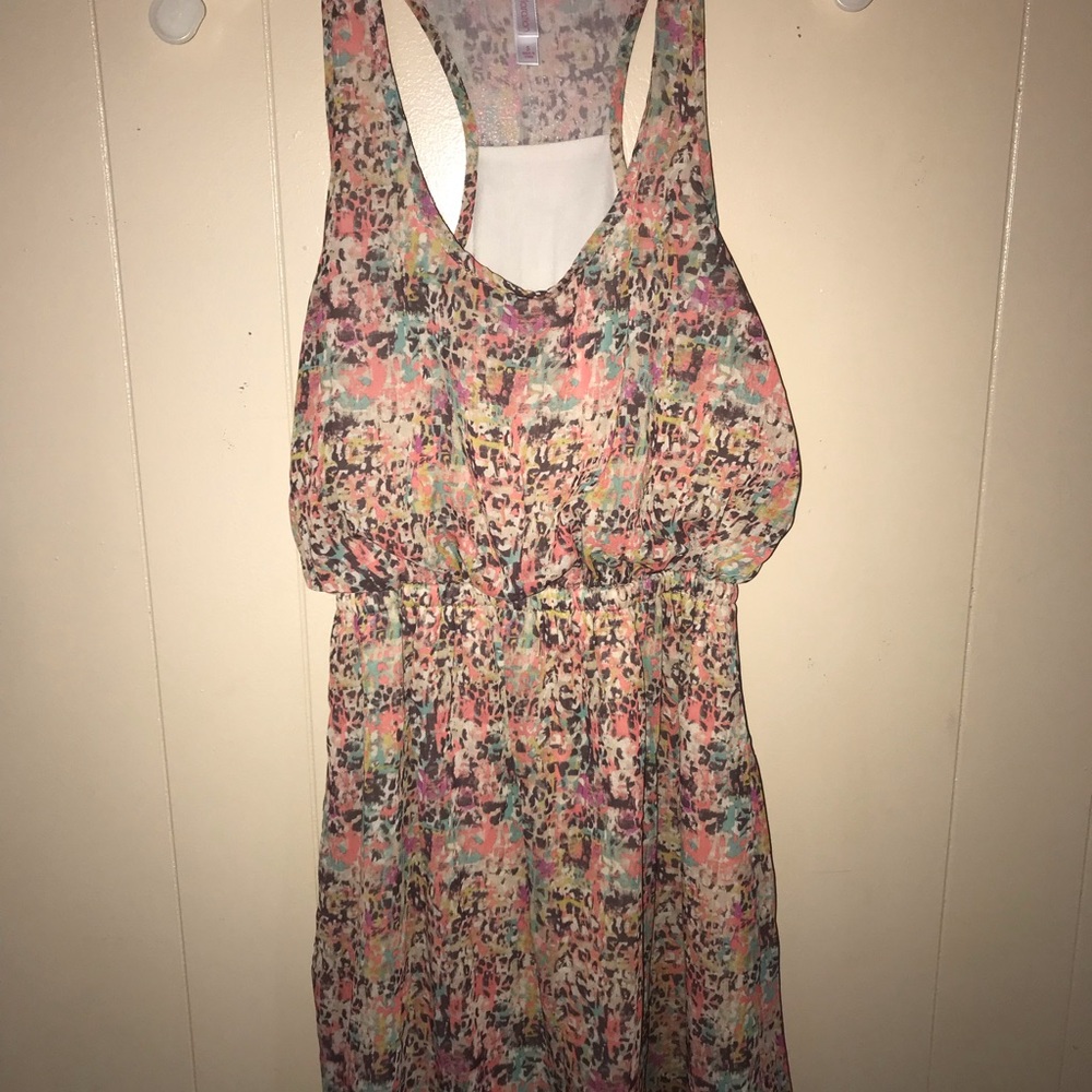 Multicolored Casual Dress
